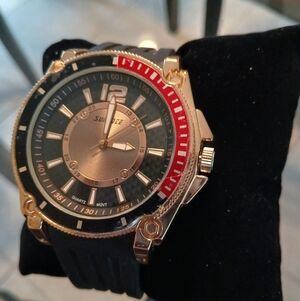 Surface Black and Gold Women's Watch
